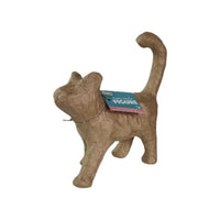 Decorazione in cartapesta - gatto 14 cm