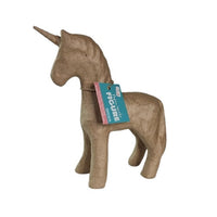 Decorazione in cartapesta - unicorno 20 cm