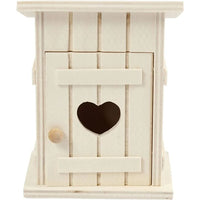 Decorazione in legno per la finitura - casetta in legno