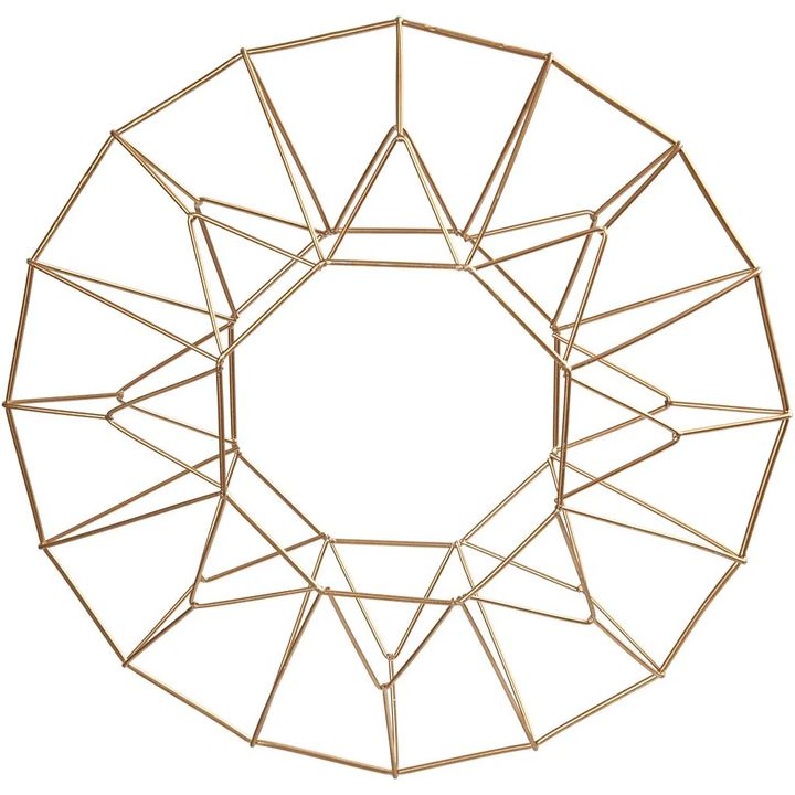 Decorazione in ottone da decorare 28 cm