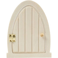 Decorazione in legno Porticina con cerniere — immagine 1