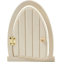 Decorazione in legno Porticina con cerniere — immagine 3