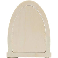 Decorazione in legno Porticina con cerniere — immagine 4