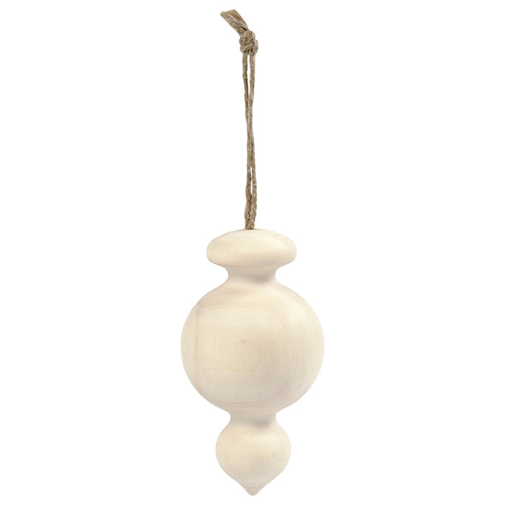 Decorazioni in legno da appendere e rifiniture creative