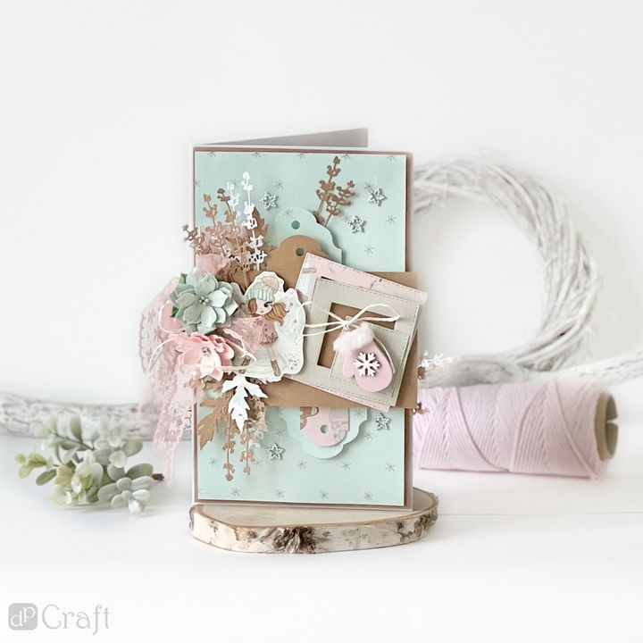 Decorazioni natalizie in legno 12 pz — immagine 1