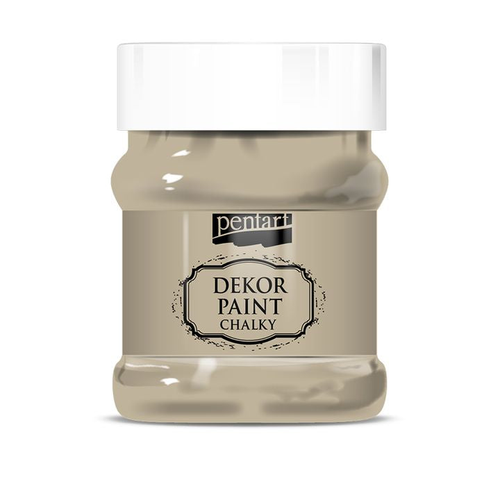 Gessetto decorativo Chalky Pentart 230 ml – cappuccino