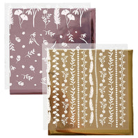 Pellicole decorative e metalliche per il trasferimento 2 in 1 – pink e gold