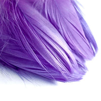 Piuma decorativa 190 pezzi – dark purple
