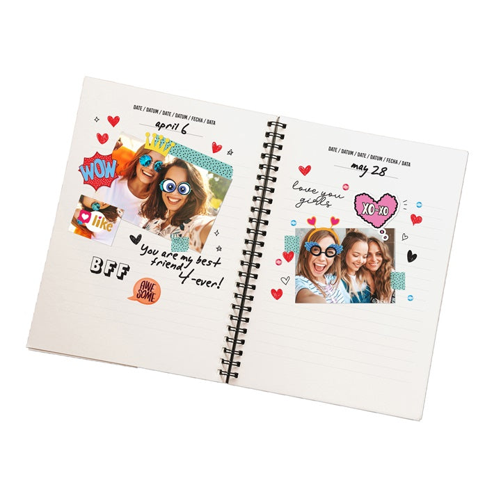 Diario per scrapbooking