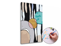 Dipingere con i numeri ASTRATTO COLORATO | Level Starter