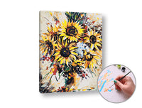 Dipingere con i numeri - Fiori