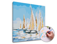 Dipingere con i numeri NAVI SUL MARE | Level Starter