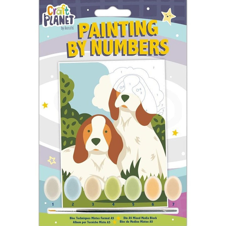 Dipingere con i numeri per bambini Craft Planet | varie immagini