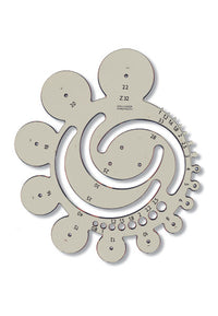 Disegno tecnico - sagoma per raggio 32