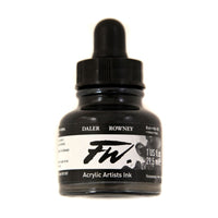 FW artist china acrilica 29.5 ml | sceglie tonalità – Black India