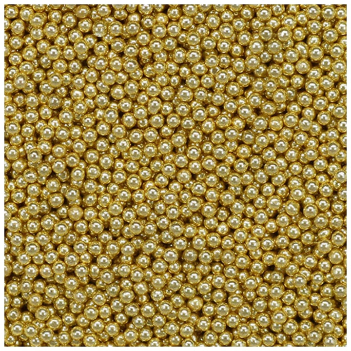 Perle di vetro piccole Pentart 40 g – oro