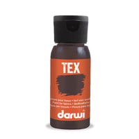 DARWI TEX Vernice per tessuti 50 ml – Dark Brown