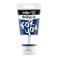 Colore acrilico DARWI Acryl 75 ml – Indaco