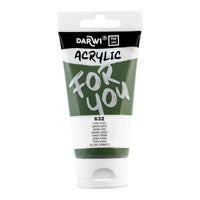 Colore acrilico DARWI Acryl 75 ml – Terra Verde