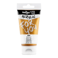 Colore acrilico DARWI Acryl 75 ml – Oro Metallico