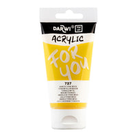 Colore acrilico DARWI Acryl 75 ml – Giallo di Titanio Medio