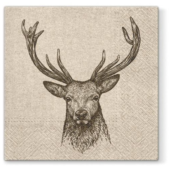 Eco tovagliolo per decoupage Cervo - 1 pz