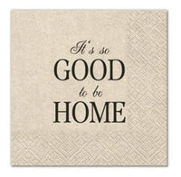 ECO Tovagliolo per decoupage Good to be Home - 1 pezzo