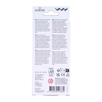 ROYAL TALENS Ecoline set di pennarelli acquerellabili a pennello PASTEL - 5 pz