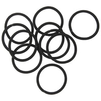 Elastici neri per capelli