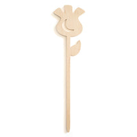 Elemento decorativo in legno TULIPANI da incasso 28 cm
