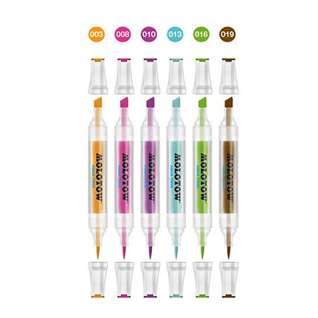 Evidenziatore Molotow™ Aqua Twin | diverse tonalità