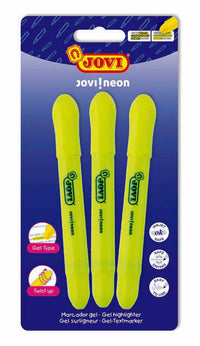 Evidenziatori gel JOVI - 3 pz