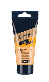 Inchiostro per linoleografia Schmincke College Linol 75 ml – 250 Giallo arancio