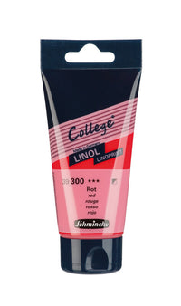Inchiostro per linoleografia Schmincke College Linol 75 ml – 300 Rosso