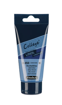 Inchiostro per linoleografia Schmincke College Linol 75 ml – 450 Blu scuro
