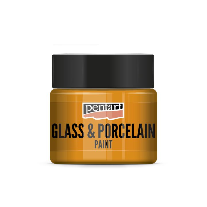 Colore per vetro e porcellana PENTART - 30 ml – orange