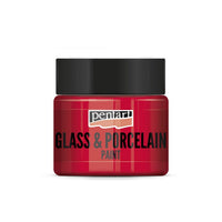 Colore per vetro e porcellana PENTART - 30 ml – red