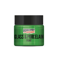Colore per vetro e porcellana PENTART - 30 ml – apple-green