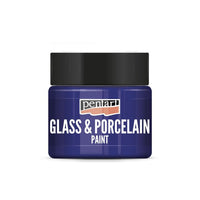 Colore per vetro e porcellana PENTART - 30 ml – blue
