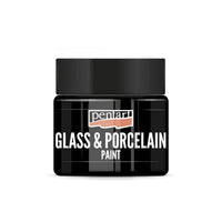 Colore per vetro e porcellana PENTART - 30 ml – black