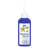 KREUL Vernice per vetro con effetti 80 ml – Blu Metallico