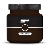 Vernice per decorazioni murali 1000 ml – Marrone tartufo
