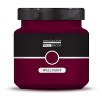 Vernice per decorazioni murali 1000 ml – Rosso brillante
