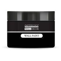 Vernice per decorazioni murali 150ml – Nero carbone