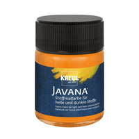 Colore per tessuti chiari e scuri JAVANA 50 ml – Orange