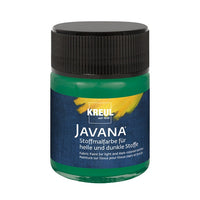 Colore per tessuti chiari e scuri JAVANA 50 ml – Dark Green