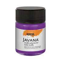Colore per tessuti chiari JAVANA 50 ml – Violet