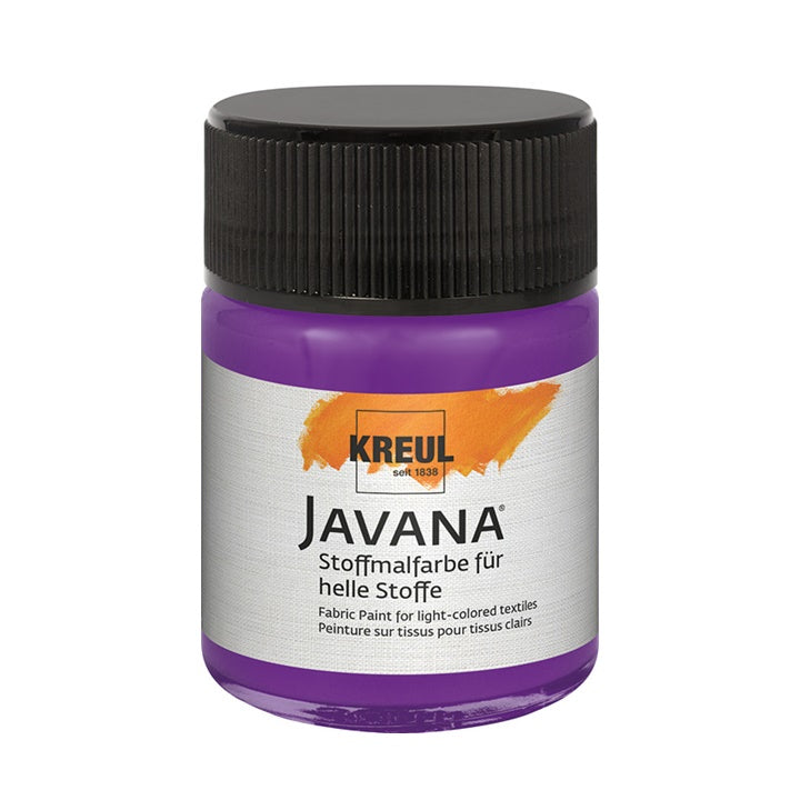 Colore per tessuti chiari JAVANA 50 ml – Violet