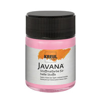 Colore per tessuti chiari JAVANA 50 ml | colori diversi - Fluorescent Pink