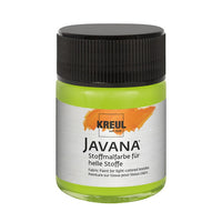 Colore per tessuti chiari JAVANA 50 ml | colori diversi - Fluorescent Green